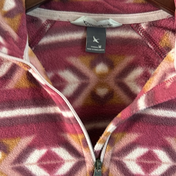 Eddie Bauer micro fleece quarter zip; women’s medium - Picture 2 of 3